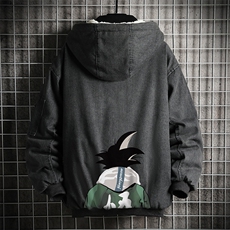 NM53005-P140牛仔外套男大码加厚加绒衣男羊羔毛服男，男装棉衣，电商A040A