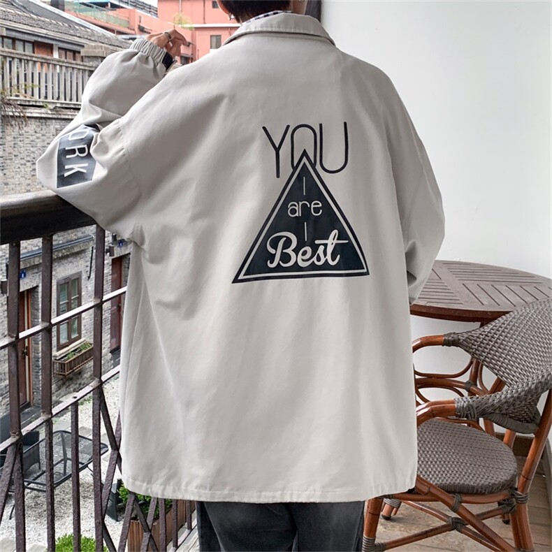 电商DSA028-JKB2143P452024新款印花港风立领夹克休闲外套男,男装夹克,电商A028