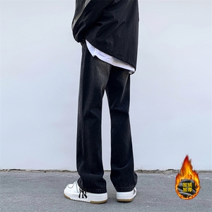B221 美式ins高街加绒加厚牛仔裤 LK22087-P55 控78 加绒P65控88图片
