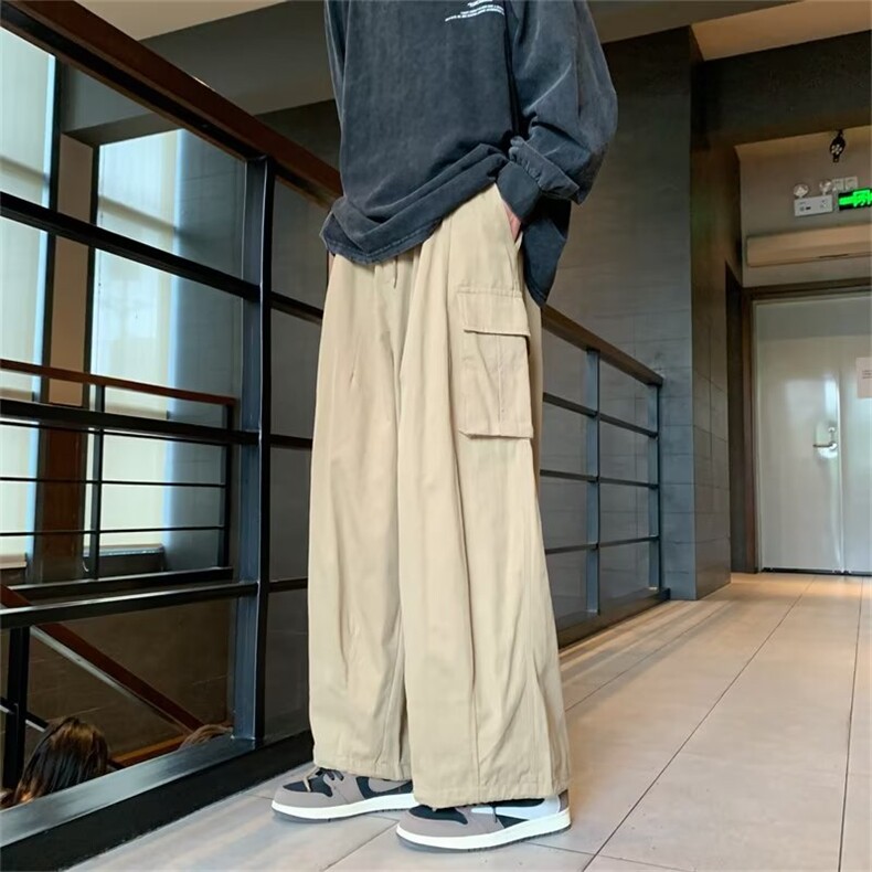 218-1-P45-CK7118新款时尚休闲潮男百搭宽松裤,男装休闲裤,四季星座218-1