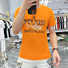 新款时尚高端精品欧货夏季男T恤短袖潮流抖音A227B-A-720-P45，男装T恤，电商A227B（原钱塘4066-1）