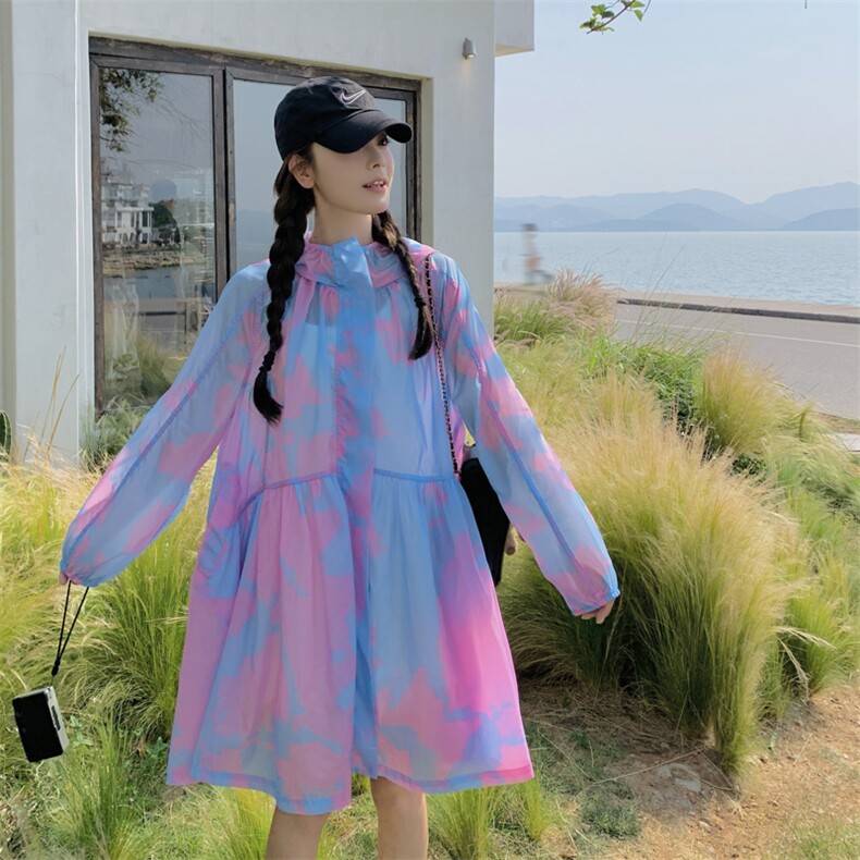 好数据高转化现货新款2026夏季花色防晒衣女182A8562P115K168,女装防晒衣,浙宝182A