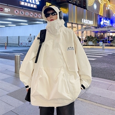 A967-P65春秋季山系机能风冲锋衣外套男款美式潮牌户外风衣夹克，男装夹克，星座512-6