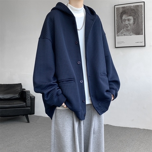 M~8XL加厚高品质夹克类目卫衣加肥大码连帽重磅开衫外套KS2102P80图片