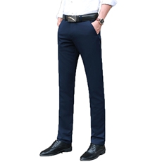 胖子休闲西裤男宽松大码加肥加大胖人肥佬正装西装裤1610款P90，男装西裤，星座802