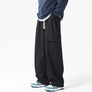 8XL-M 特大码工装裤男长裤时尚潮牌宽松型纯色美式休闲裤K925P60图片