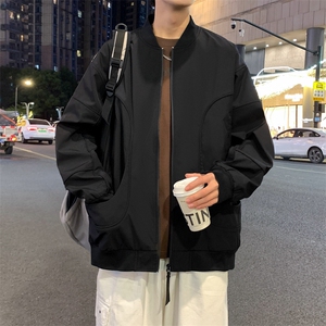 夜景大码防水棒球领冲锋衣飞行服光版二开a406 jk1218 特p73图片