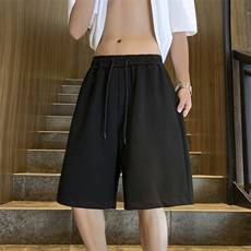 夏季短裤男新款百搭休闲裤子外穿中裤潮卫裤宽松WK50特批20，男装休闲裤，星座718-1