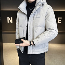 标50绒连帽男士羽绒服冬季2025新款休闲外套A313-2612-P225，男装羽绒服，电商A313