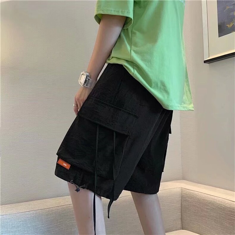 男春季潮流时尚休闲短裤冰丝工装裤K2622P28,男装休闲裤,星座1116-2