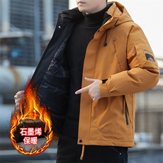 KL2B55石墨烯保暖连帽棉服数据款同款单面也有JY6987，男装棉衣，电商B388