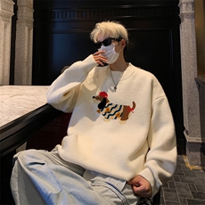高质量！秋冬季半高领毛衣男士加绒加厚线衣针织衫男DMY550-特P38，男装针织衫/毛衣，电商B371