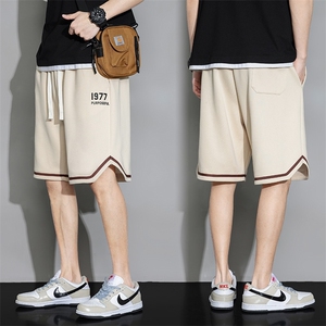 DK6967P35黑地板 华棉短裤篮球大码宽松户外时尚休闲夏季短裤男图片