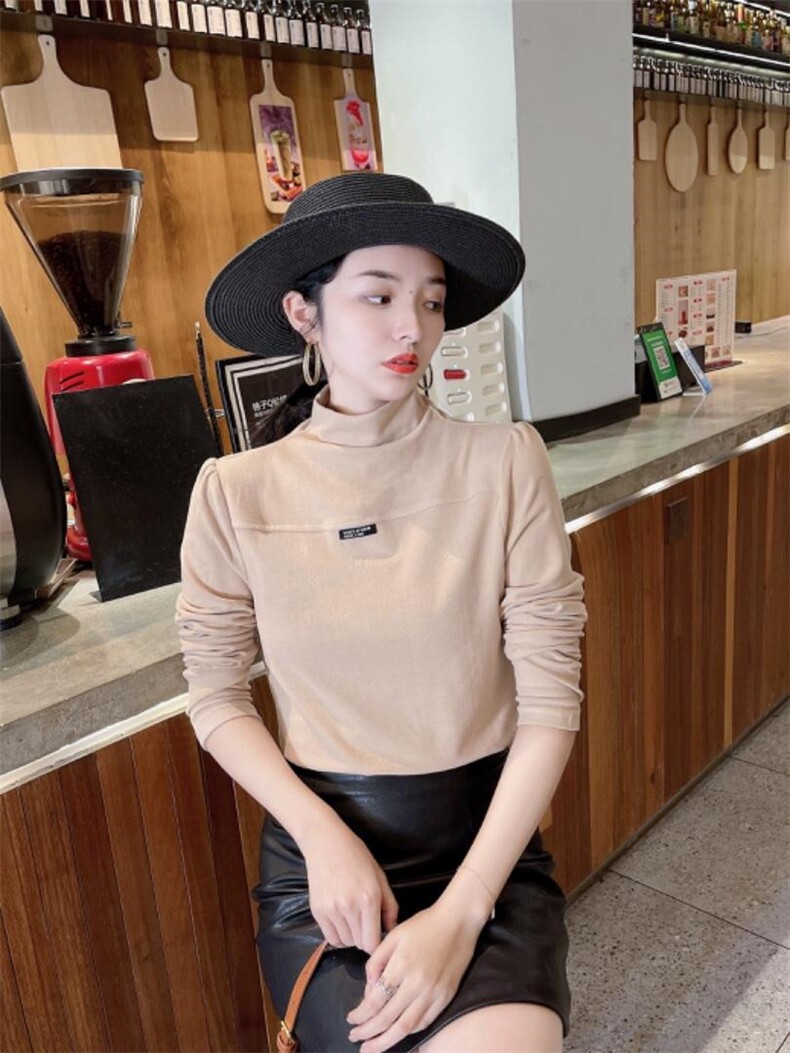 韩版加绒加厚小衫，其它，米娜·丹怡