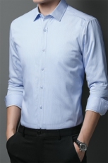 冬季新款男士厚款保暖纯色中年纯色羊毛内胆衬衣男装商务休闲上衣，男装衬衫，电商B212（原钱塘6029）