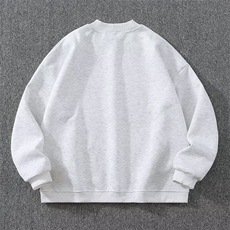 时尚重磅灰色卫衣男潮牌简约棒球服休闲运动外套文艺WY5515P43，女装短外套，星座1013-5