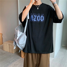 短袖印花夏季潮t恤潮牌男装休闲薄款体恤百搭半袖上衣T667-P28，男装T恤，星座512-2