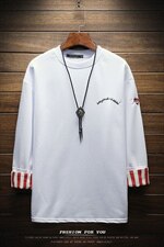 电商A003-W135-P30圆领卫衣长袖卫衣男英文字母春秋爱心挂拍，男装卫衣，电商A003