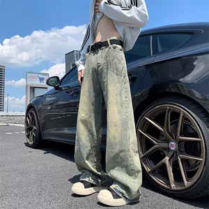 2024美式牛仔裤男款直筒长裤潮  N7047 P52图片