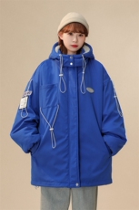 1中性风冲锋衣女羊羔毛棉衣女夹克女外套女JK7569加厚P90控128，女装棉衣/棉服，星座226-2