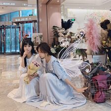 现货，主推款淑女裙娃娃领连衣裙8306-850，女装连衣裙，Mushroom