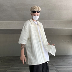 镂空短袖polo衫男潮牌夏季t恤潮流体恤上衣开设PL0148-P43，男装T恤，星座308B-2