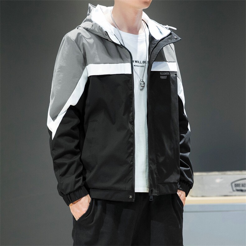 男士外套春秋季韩版潮流休闲帅气2021新款ins工装夹克DS935T,男装夹克,电商A102