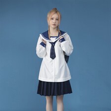 中性女类C316CS678P65JKDK水手服制服宽松班服情侣装男女款拼接，男装工装外套，电商C316