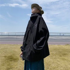 秋季新款潮牌冲锋衣男士外套美式高街机能风工装夹克W5510-P58，男装夹克，星座512-2
