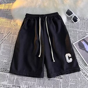 男夏季潮流时尚休闲短裤华夫格FK915P20图片