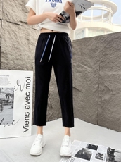 【现货】夏季新品女装休闲运动针织九分女裤,其它,冬进一族