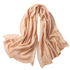 时尚百搭冬季加厚保暖针织围巾流苏设计纯色简约，围巾，九月九羊绒