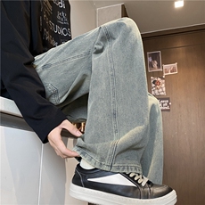 秋季新款美式宽松水洗cleanfit休闲牛仔裤B315-K25449-特p35控68，男装牛仔裤，电商B315