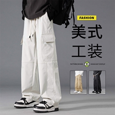 217-K12-P45加绒P55防水工装休闲男大码冲锋裤子，男装工装外套，星座217-2