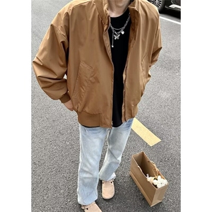 cleanfit飞行员夹克男款春秋美式教练工装棒球服外套L77055-P59图片