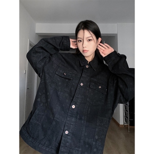 男女休闲潮流夹克时尚牛仔情侣装228-1       1502-P65图片