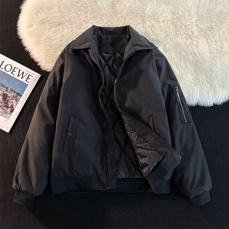 美式bomber飞行夹克男女秋潮牌cleanfit外套工装棒球服W6888-P64,男装夹克,星座412-3