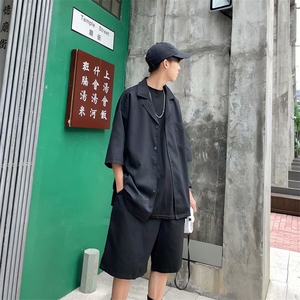 潮流休闲西装套装T8816P40图片