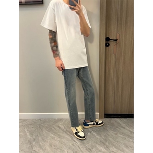 1506A/G2290/P42复古直筒宽松九分裤图片