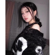 高街设计感蝴蝶开衫毛衣男加厚连帽针织衫男装外套M7364，男装针织衫/毛衣，星座1116A（原606A-3）