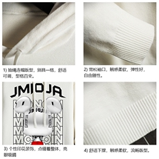LM68214-P58加绒款-P68连帽毛衣男大码带帽针织衫男毛线衣网格，男装针织衫/毛衣，电商A040A