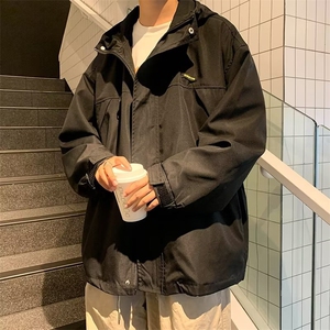 日系外套男春秋款高级感秋季潮牌休闲夹克衣服CF635-P55图片