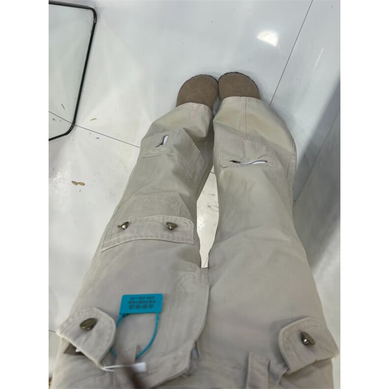 网图现货美式设计感多口袋工装牛仔裤RN879-P60,男装牛仔裤,星座1005-4