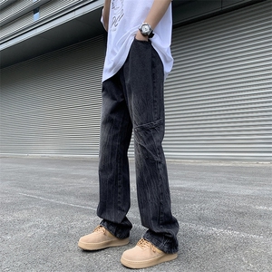 牛仔裤男士新款韩版潮流休闲工装长裤子N06057-P43图片