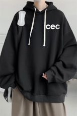 连帽卫衣男大码运动服帽衫外套WY2294-P35加绒款-P40，男装卫衣，电商A040