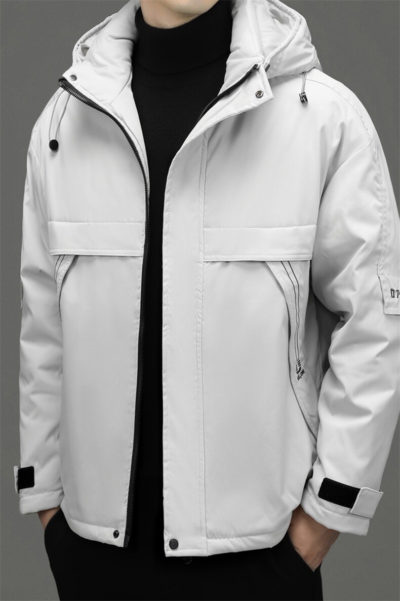 BF22970钱塘2020-2中青年年男士时尚羽绒服休闲百搭连帽外套P190,男装羽绒服,钱塘207-2