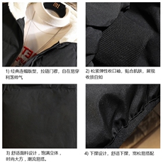 控128加绒面包服男大码羊羔毛衣男MY16099-P100，男装棉衣，电商A040A