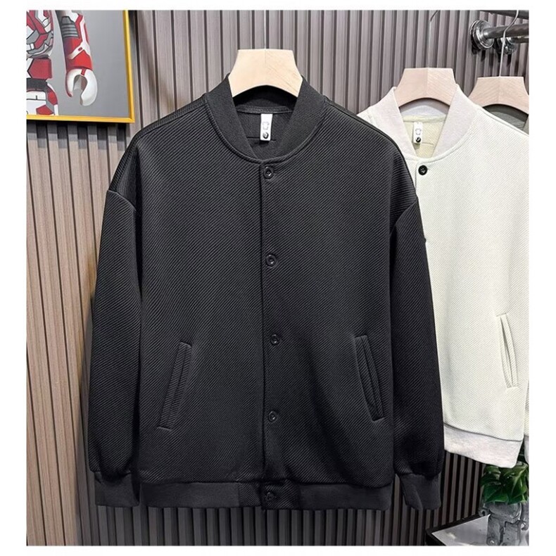 港风棒球服外套男春秋季高级感休闲工装夹克男士秋装上衣潮牌潮流,男装夹克,星座1013