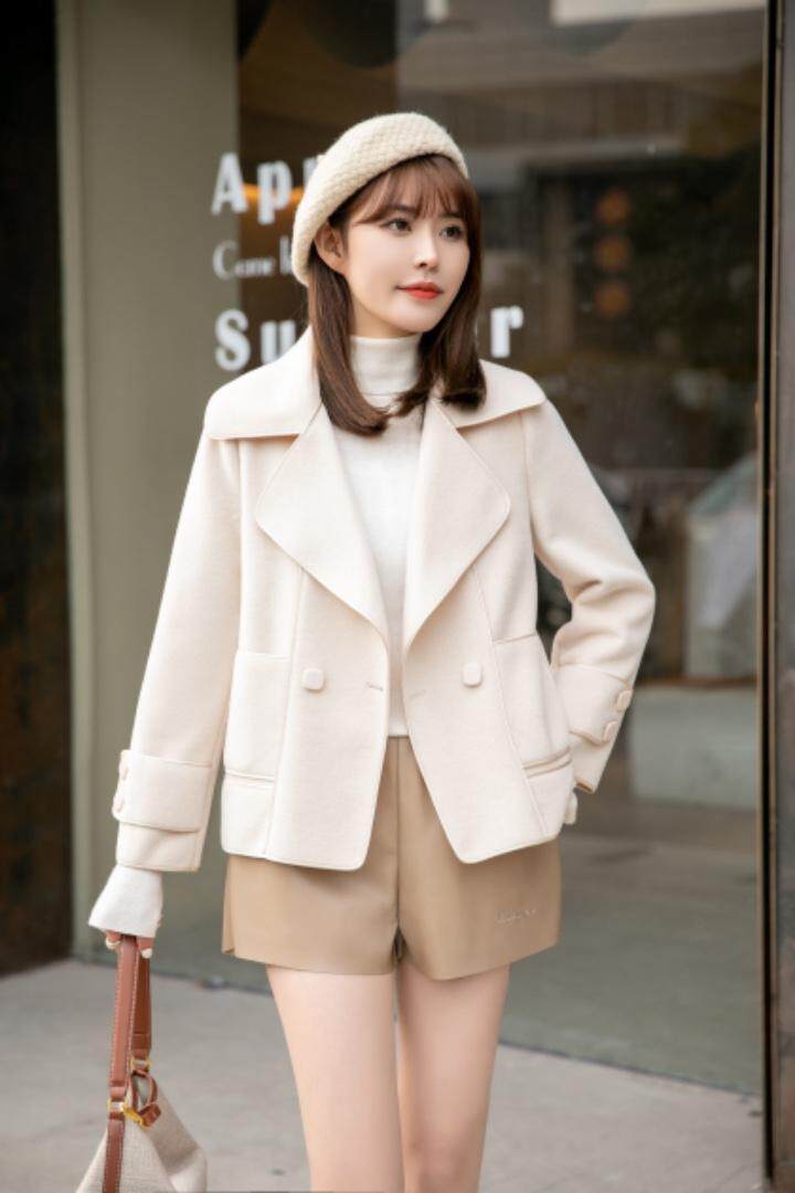 现货供应：双面羊绒外套M一XXL，其它，拉思维加丝