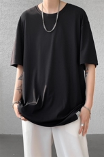 8XL-M高品质！！特大码冰丝速干T恤男透气短袖上衣纯色DX314P25，男装T恤，电商D206-1